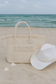 Custom Bride Fringe Tote