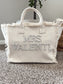 Custom Bride Fringe Tote