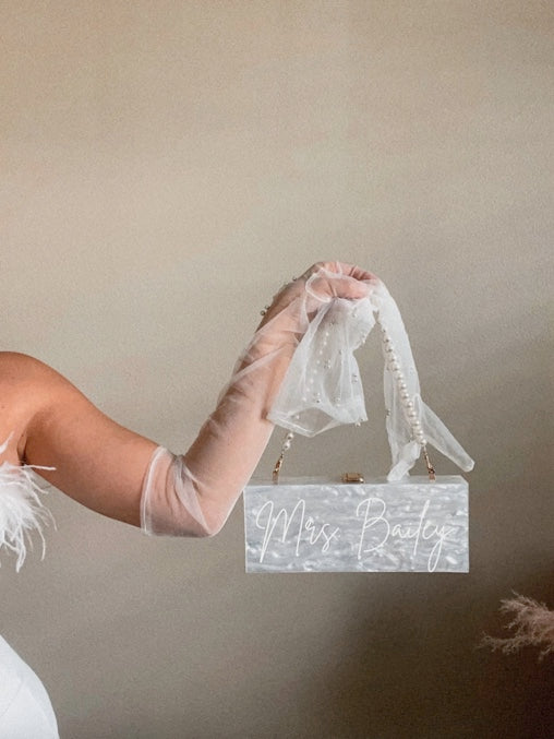 Acrylic Bride Purse